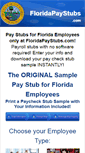 Mobile Screenshot of floridapaystubs.com